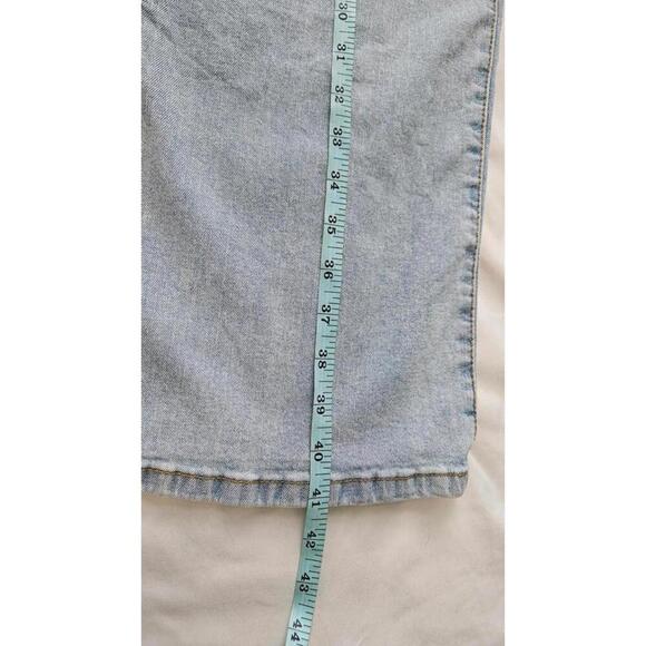 Cotton On Women's Light Wash Wide Leg Straight Denim Jeans Size 4 - Picture 6 of 9